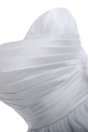 Robe de mariée distinguee officiel romantique balancement en satin - Photo 3