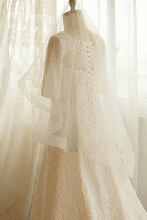 Clasico Vestido de Novia de Brillante de Escote en V - Foto 7