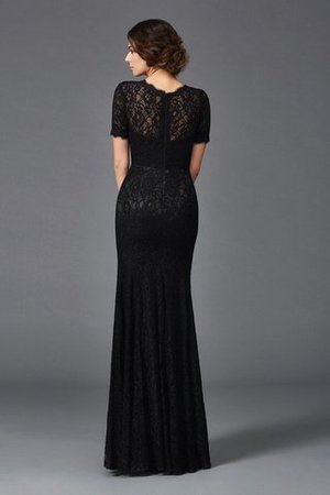 Abito mamma Sposa Tubino in Raso Satin Elastico Naturale in Pizzo decorato - Foto 2