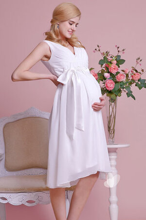 Vestido de Novia de Imperio de Corte-A en Gasa de Exquisito - Foto 1