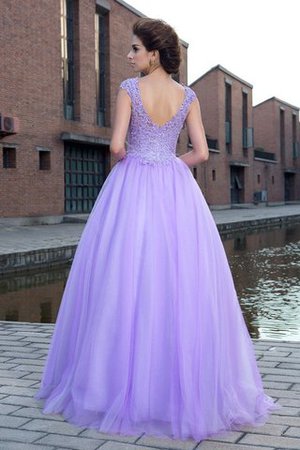 Empire Taille V-Ausschnitt Formelles Anständiges Bodenlanges Ballkleid - Bild 2