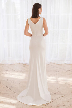 Robe de mariée fait main de traîne courte en dentelle longue attirent - Photo 2