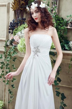 Vestido de Novia de Corte-A de Hasta el suelo de Sala de Cordón de Recatado - Foto 5