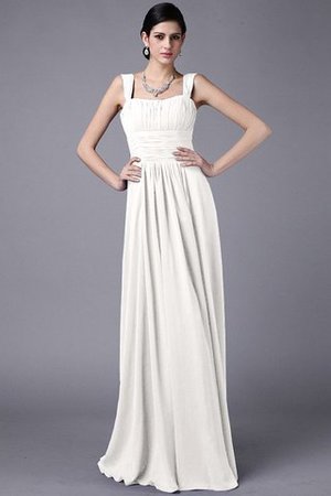 Plissiertes Reißverschluss Anständiges Bodenlanges Brautjungfernkleid aus Chiffon - Bild 17