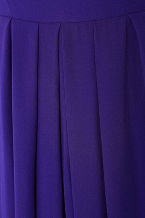 Ärmelloses einfaches langes Brautjungfernkleid aus Chiffon - Bild 4