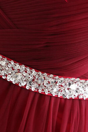 Robe de bal textile en tulle avec perle avec cristal enchanteur décontracté - Photo 7