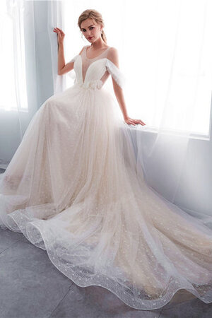 Robe de mariée avec lacets rêveur spécial moderne naturel - Photo 5