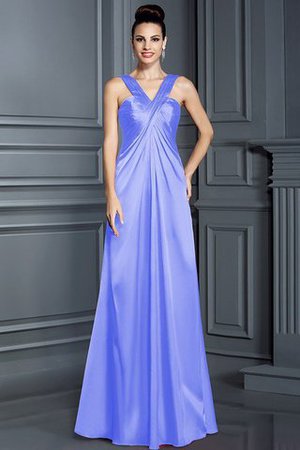 Spaghetti Träger A Linie Ärmelloses Empire Taille Anständiges Brautjungfernkleid - Bild 17