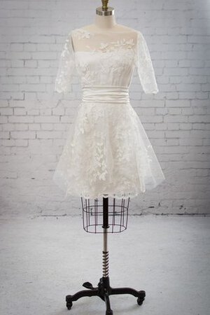 Abito da Sposa in Tulle a Chiesa a Sala Formale E Informale Oscillare sexy - Foto 1