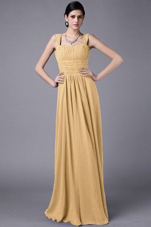 Plissiertes Reißverschluss Anständiges Bodenlanges Brautjungfernkleid aus Chiffon - Bild 12
