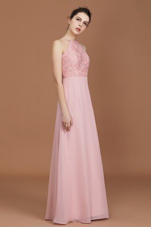 Chiffon Normale Taille A-Line Schlussverkauf Brautjungfernkleid mit Bordüre - Bild 5