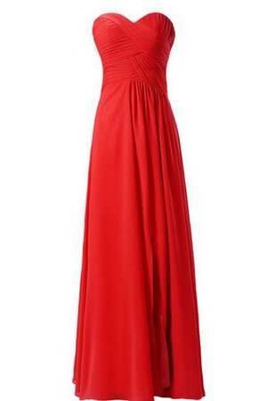 Robe demoiselle d'honneur plissage naturel ruché ligne a avec chiffon - Photo 19