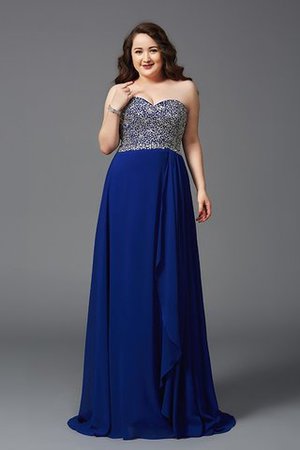 Robe de bal naturel de princesse lache fermeutre eclair de traîne courte - Photo 3