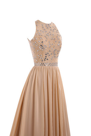 Kunstseide Chiffon formelles Netzstoff schwingendes romantisches Abendkleid - Bild 5