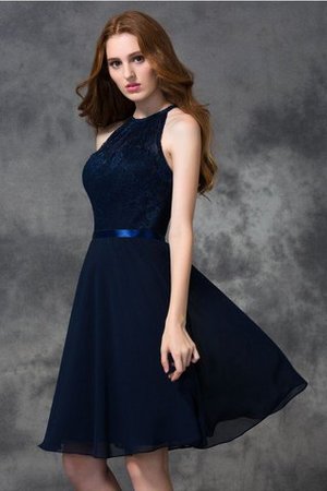 Vestido de Dama de Honor de Corte-A de Sin mangas de Espalda Descubierta - Foto 31