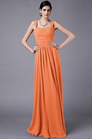 Plissiertes Reißverschluss Anständiges Bodenlanges Brautjungfernkleid aus Chiffon - Bild 19