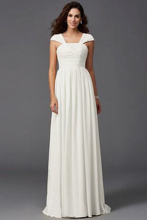 Robe demoiselle d'honneur longue de princesse de lotus avec sans manches ligne a - Photo 16