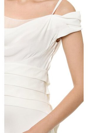 Robe de mariée plissage vintage epaule nue gaine ruché - Photo 4