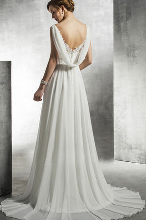 Abito da sposa attraente con perline sogno premaman cerniera alta vita - Foto 2