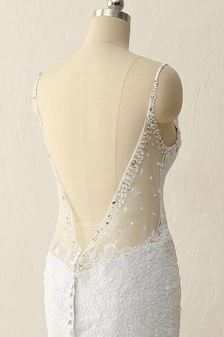 Vestido de Novia en Encaje y Organza y Satén de Botón de Cremallera - Foto 2