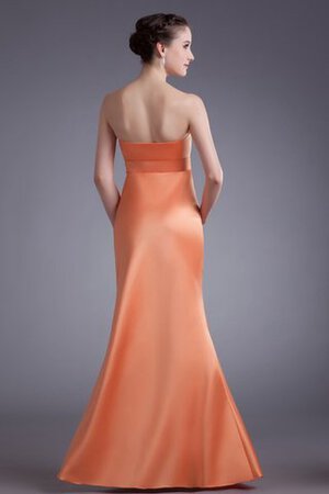 Ärmellos trägerlos a linie langes Abendkleid - Bild 8