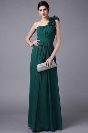 Robe demoiselle d'honneur longue plissé fermeutre eclair au drapée avec chiffon - Photo 9