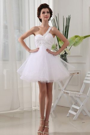 Abito dal Dolce Sedici Conotta Cuore mini A-Line con Criss-cross in Tulle - Foto 3