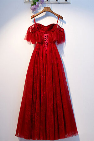 Vestido de Noche de Corte-A de Emocionante de Escote Corazón de Cordón - Foto 2