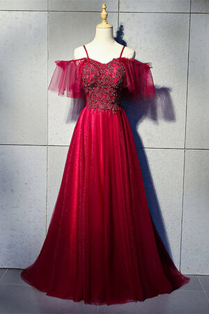 Normale Taille Satin Zauberhaft Exklusive Cocktailkleid mit Rüschen - Bild 1