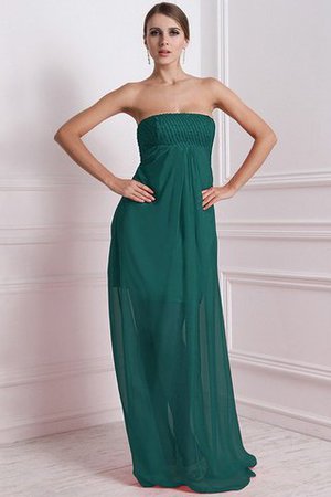 Robe demoiselle d'honneur avec chiffon a-ligne avec zip avec perle de bustier - Photo 15