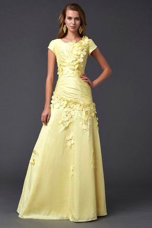 Klassisches Enges Taft Modern Anständiges Abendkleid - Bild 1