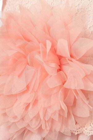 Robe de cortège enfant en tulle ceinture ligne a fermeutre eclair encolure ronde - Photo 5