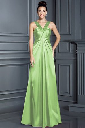 Spaghetti Träger A Linie Ärmelloses Empire Taille Anständiges Brautjungfernkleid - Bild 26