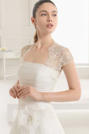 Robe de mariée splendide moderne naturel de lotus avec fleurs - Photo 3