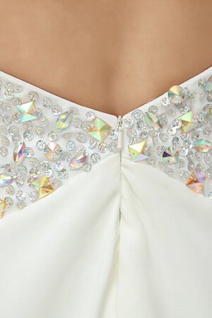 Abito dal Dolce Sedici con Increspature con Perline V-Scollo in Chiffon - Foto 5