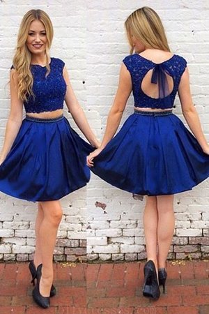 Robe douce seize glamour avec ruban de princesse en satin bref - Photo 1