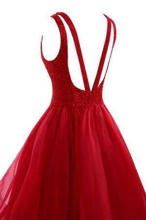 Duchesse-Linie Beach Stil normale Taille Modern ausgefallenes langes Abendkleid - Bild 8