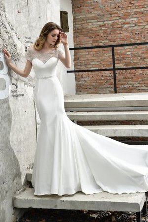 Abito da sposa popolare particolare semplice lunghi moderno cerniera - Foto 8