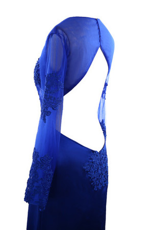 Strand Dom bodenlanges modisches schwingendes Brautmutterkleid ohne Taille - Bild 8
