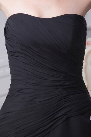 Gerüschtes Ärmelloses mini Abschlusskleid mit Applikation - Bild 6