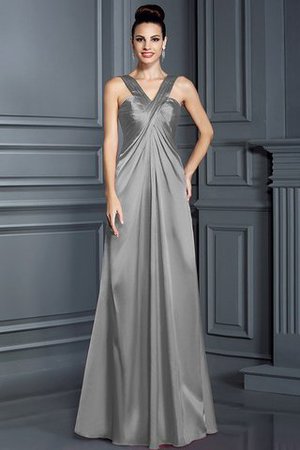 Spaghetti Träger A Linie Ärmelloses Empire Taille Anständiges Brautjungfernkleid - Bild 27