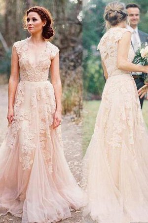 Robe de mariée vintage plissé elégant exceptionnel bucolique - Photo 1