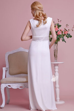 Abito da sposa tradizionale formale in stain elastico alta vita fantastico pomposo - Foto 3