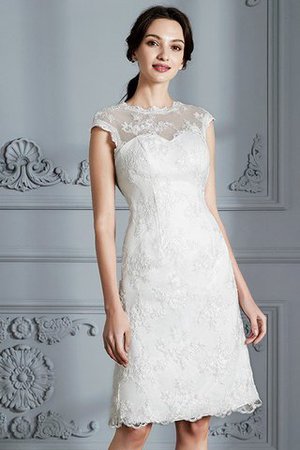 Robe de mariée bref simple au bord de la mer de princesse en satin - Photo 6