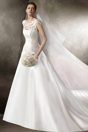 Robe de mariée en dentelle noble manche nulle longue formelle - Photo 5