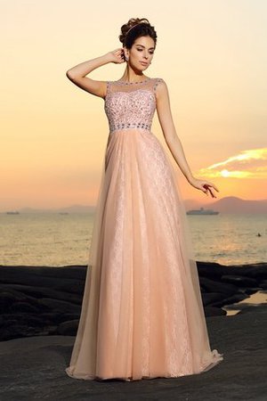 Robe de bal longue solennelle avec zip avec chiffon de tour de ceinture en haute - Photo 1