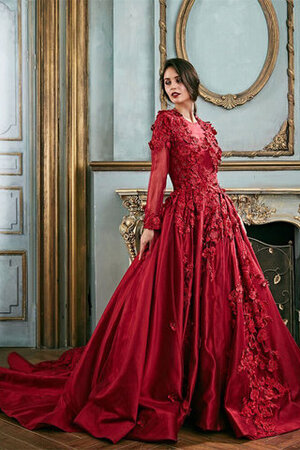 Abito da sposa in tulle a sala a terra sogno meraviglioso coda a strascico cappella - Foto 1