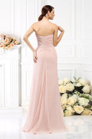 Trägerloser Ausschnitt Ärmelloses Prinzessin Empire Taille Anständiges Brautjungfernkleid - Bild 30