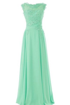 Robe demoiselle d'honneur avec chiffon fermeutre eclair avec fleurs decoration en fleur ligne a - Photo 1