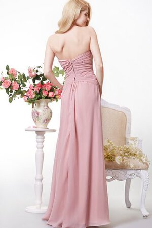 Moderno Vestido de Dama de Honor en Gasa de Abalorio de Hasta el suelo de Largo - Foto 2